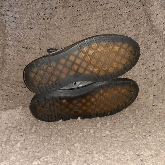 DOC/DR. MARTENS-Rare Metallic “British Camo”-Suede Uppers-Sz 37/6-Excellent - Picture 7 of 7